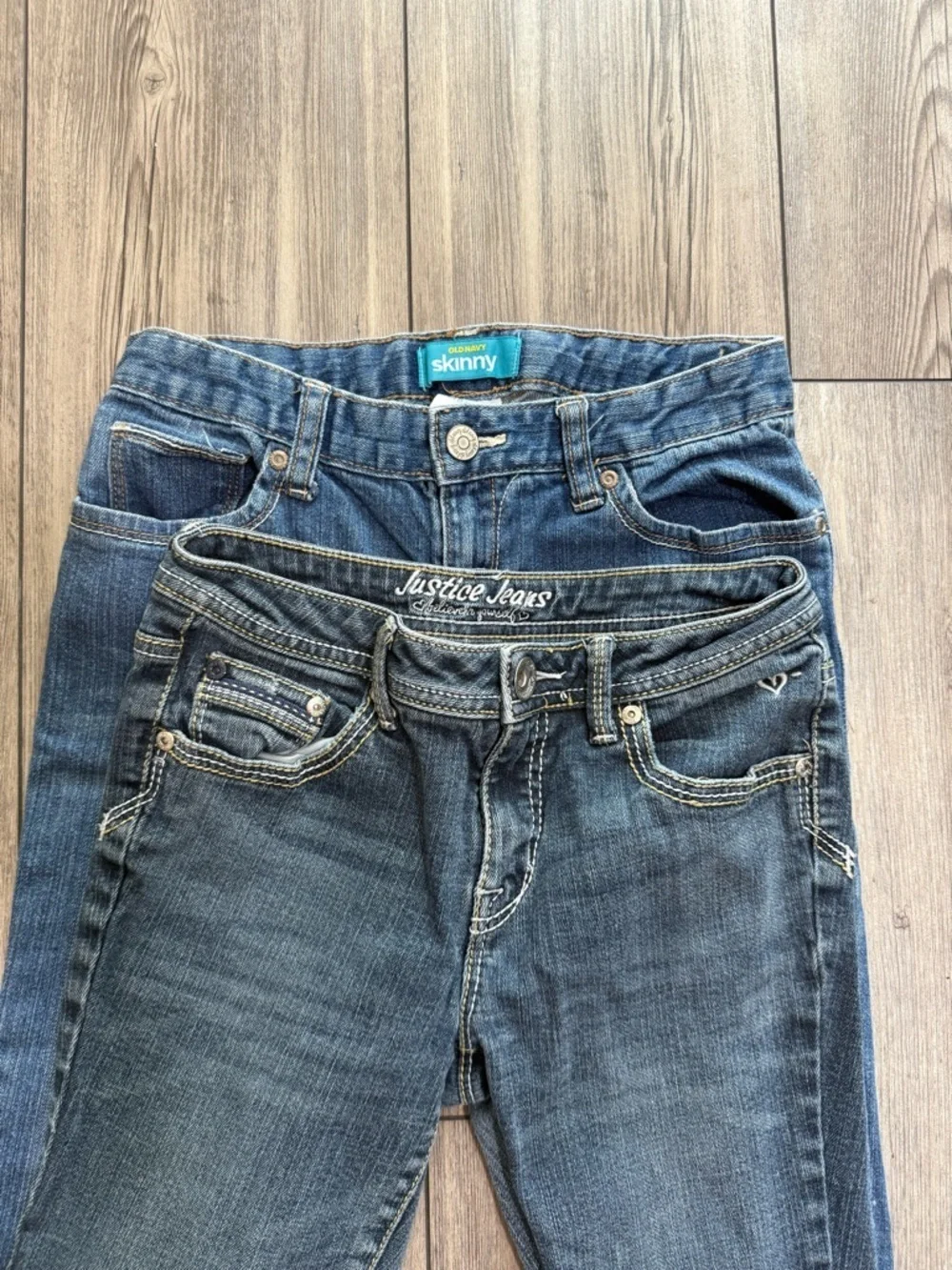 Size 14 Girl’s Skinny Jeans for Girls | set of 2 jeans